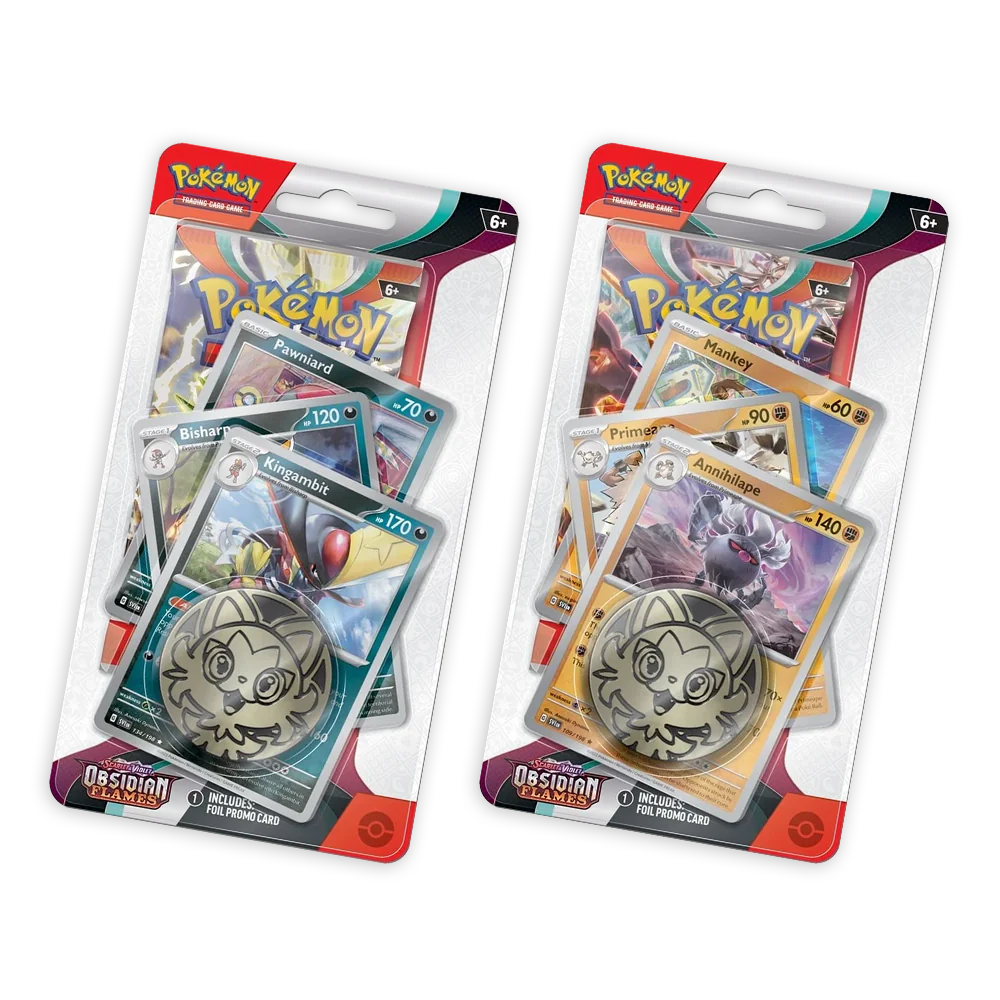 Pokémon TCG: Scarlet & Violet - Obsidian Flames Premium Checklane Blister (Assorted)